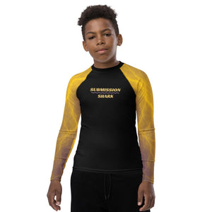 jiu jitsu gear BJJ apparel D'arce Energy ~ Youth Rash Guard *