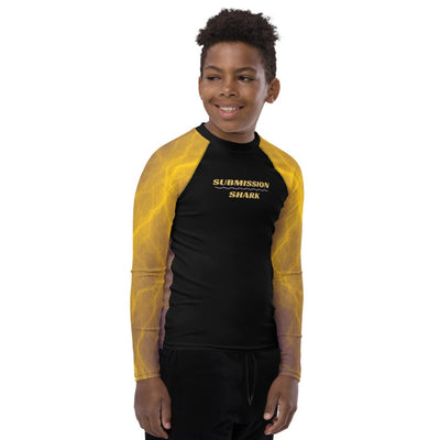 jiu jitsu gear BJJ apparel D'arce Energy ~ Youth Rash Guard *