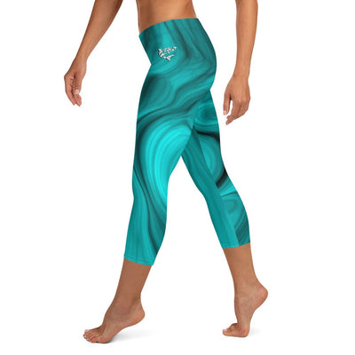 jiu jitsu gear BJJ apparel Energy Field ~ Capri Leggings