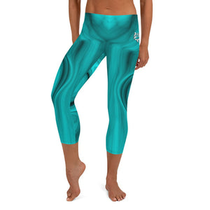 jiu jitsu gear BJJ apparel Energy Field ~ Capri Leggings