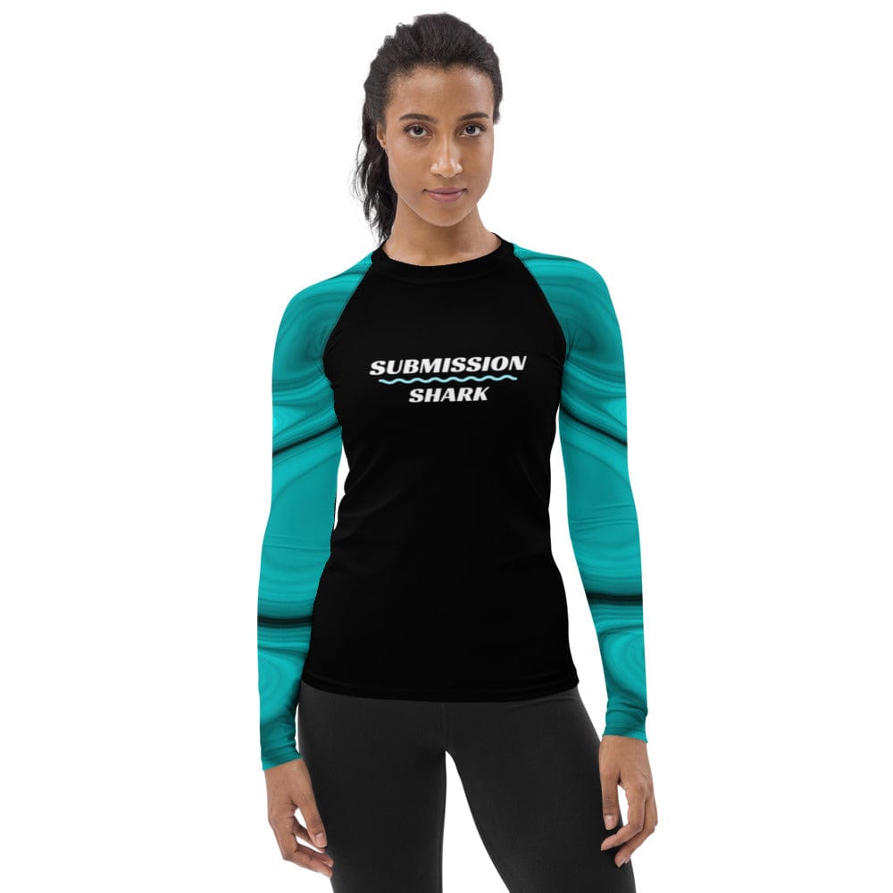 jiu jitsu gear BJJ apparel Energy Field ~ Women's Rash Guard