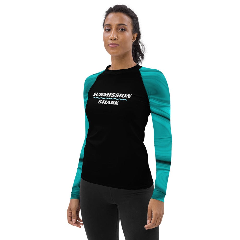 jiu jitsu gear BJJ apparel Energy Field ~ Women's Rash Guard