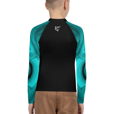 jiu jitsu gear BJJ apparel Energy Field ~ Youth Rash Guard