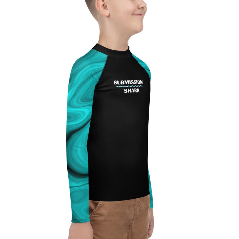 jiu jitsu gear BJJ apparel Energy Field ~ Youth Rash Guard