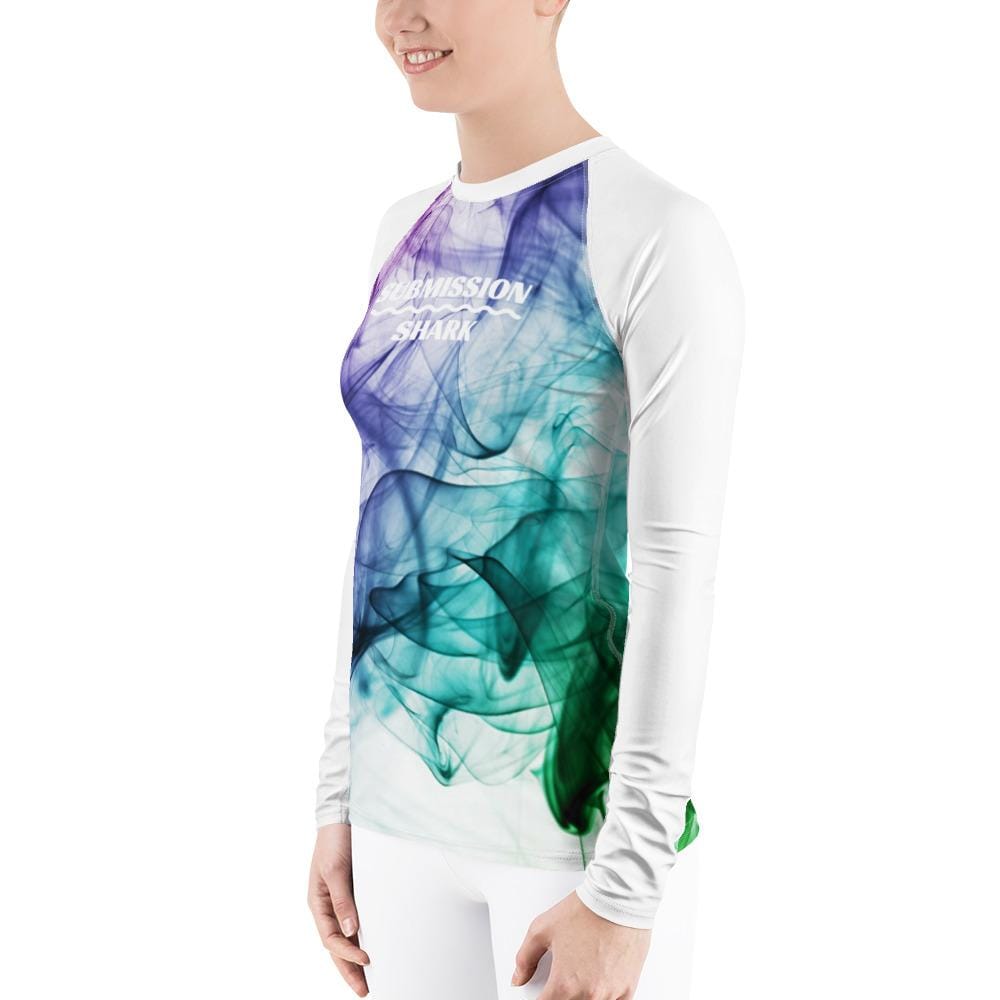 jiu jitsu gear BJJ apparel Euphoric Vapor ~ Women's Rash Guard