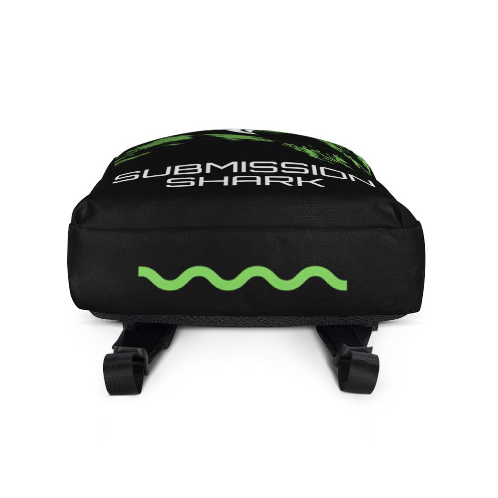 jiu jitsu gear BJJ apparel Flow Wave ~ Green Backpack