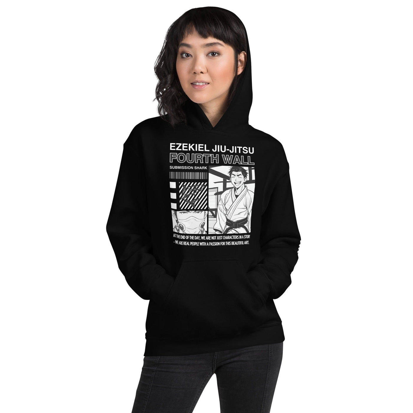 jiu jitsu gear BJJ apparel Fourth Wall Ezekiel Hoodie