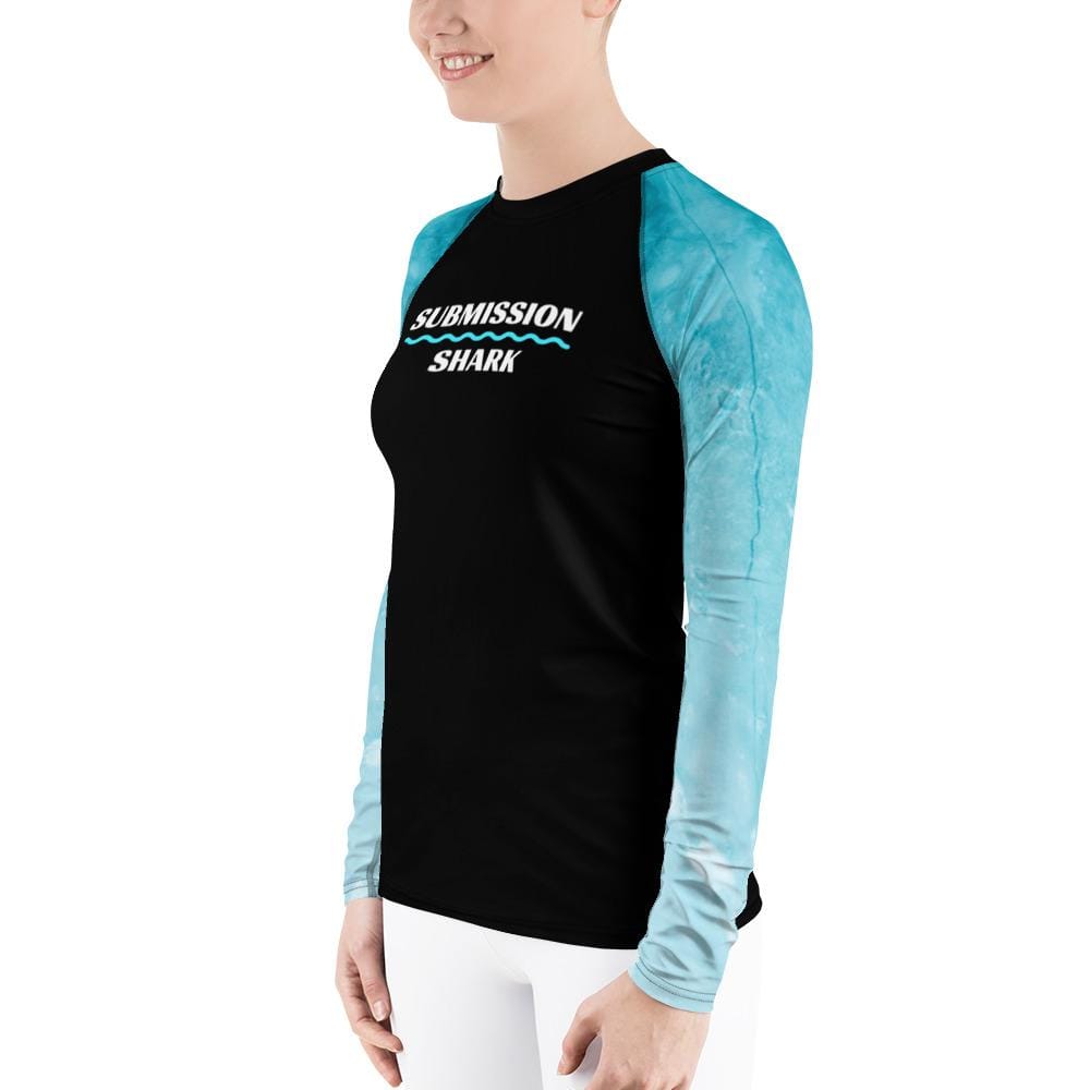 jiu jitsu gear BJJ apparel Frost Fight ~ Women's Rash Guard *