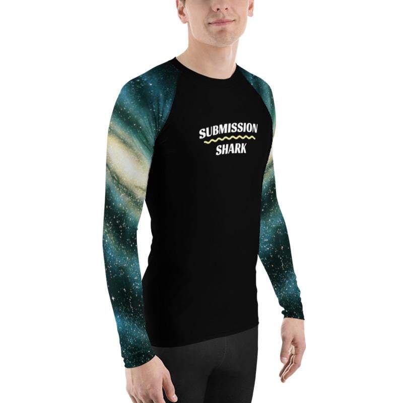 jiu jitsu gear BJJ apparel Galactic Swirl ~ Men's BJJ Rash Guard