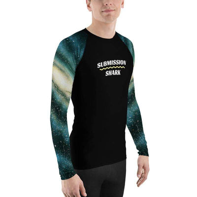 jiu jitsu gear BJJ apparel Galactic Swirl ~ Men's BJJ Rash Guard