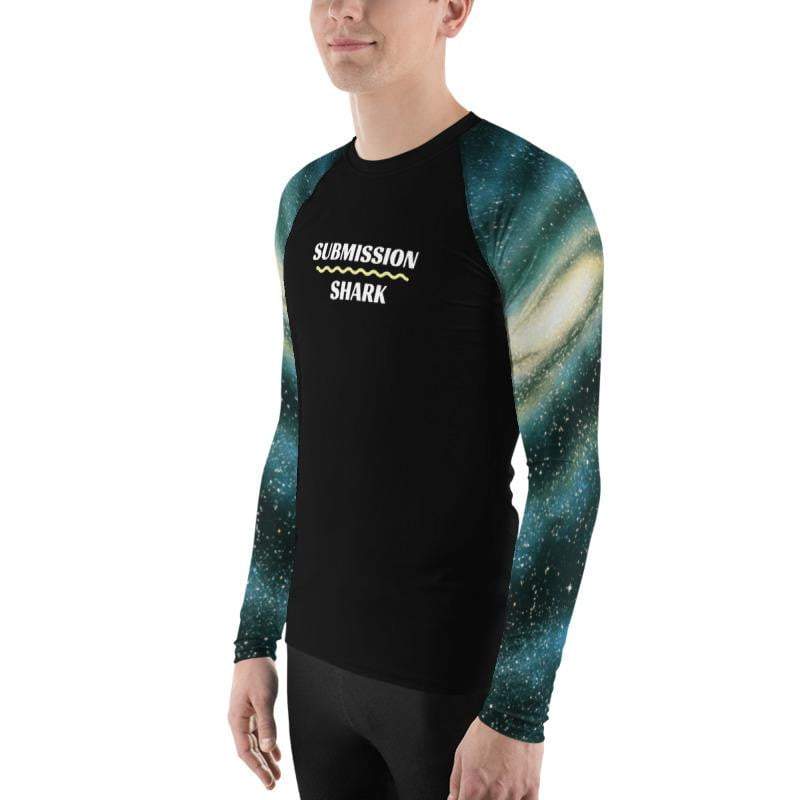 jiu jitsu gear BJJ apparel Galactic Swirl ~ Men's BJJ Rash Guard