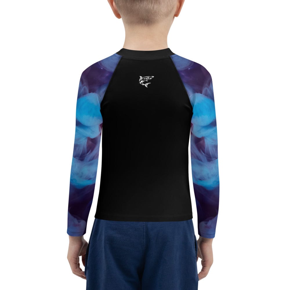 jiu jitsu gear BJJ apparel GOGOPlata Smoke ~ Kids Rash Guard