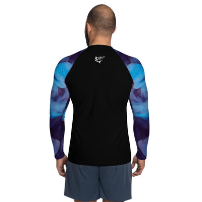 jiu jitsu gear BJJ apparel GOGOPlata Smoke ~ Men's BJJ Rash Guard