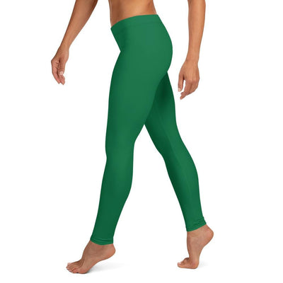 jiu jitsu gear BJJ apparel Green SS Premium Standard ~ Full Guard Leggings