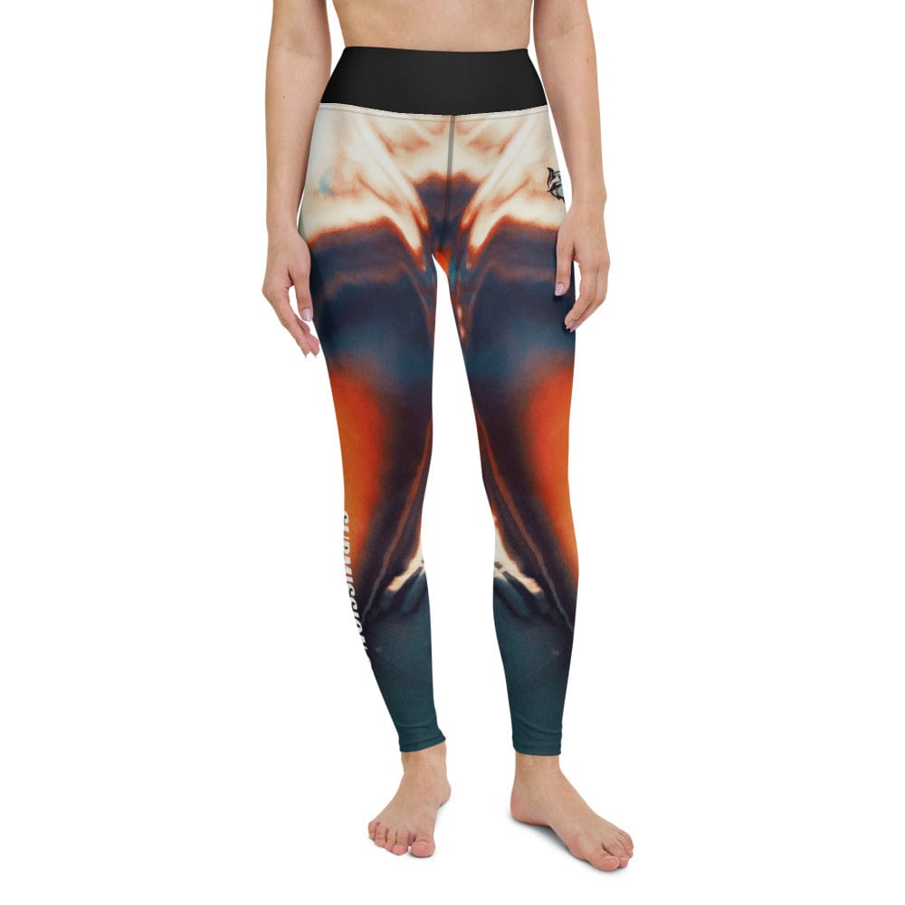 jiu jitsu gear BJJ apparel Harmonic Reverence ~ High-Waist Leggings