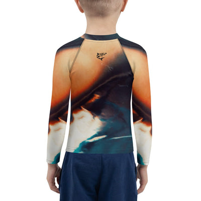 jiu jitsu gear BJJ apparel Harmonic Reverence ~ Kids Rash Guard