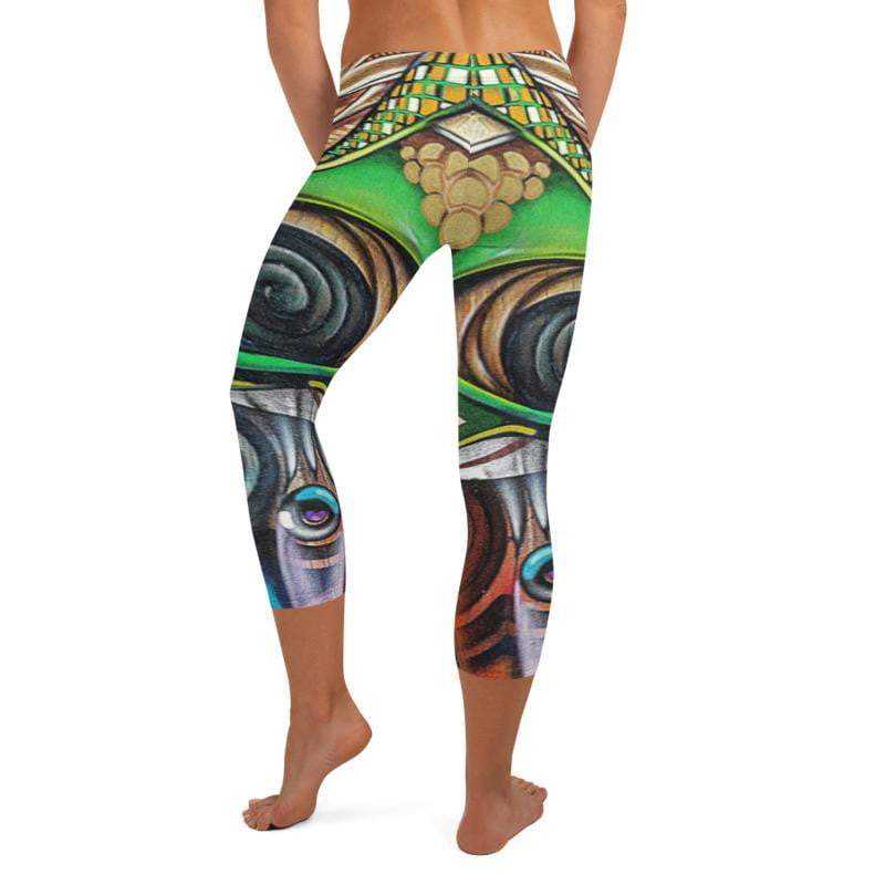 jiu jitsu gear BJJ apparel Hidden Eyes ~ Capri Leggings