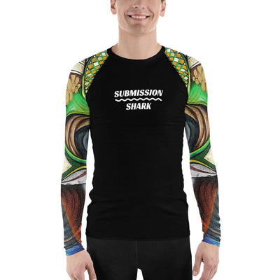 jiu jitsu gear BJJ apparel Hidden Eyes ~ Men's BJJ Rash Guard