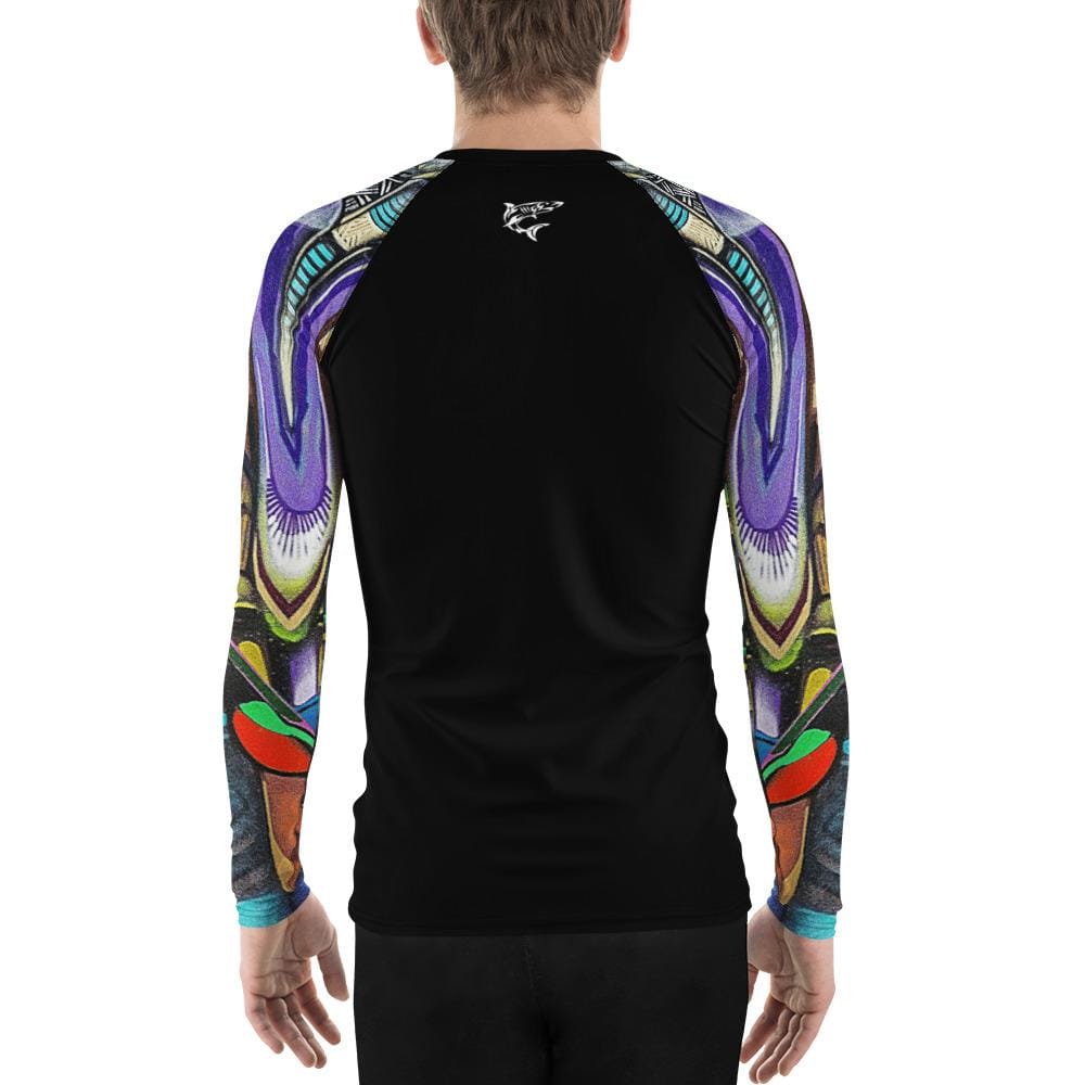 jiu jitsu gear BJJ apparel Hidden Eyes ~ Men's BJJ Rash Guard