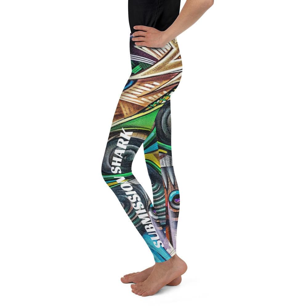 jiu jitsu gear BJJ apparel Hidden Eyes ~ Youth Leggings