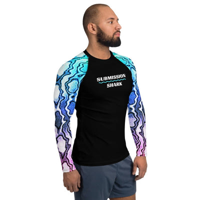 jiu jitsu gear BJJ apparel Hopeful Utopia ~ Men's BJJ Rash Guard *