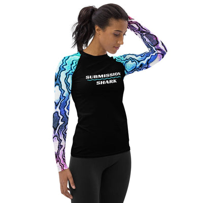 jiu jitsu gear BJJ apparel Hopeful Utopia ~ Women's Rash Guard *