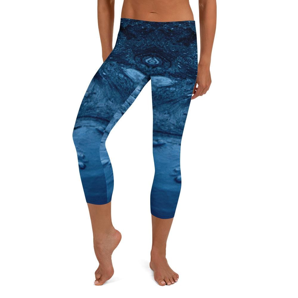 jiu jitsu gear BJJ apparel Ice Magma ~ Capri Leggings