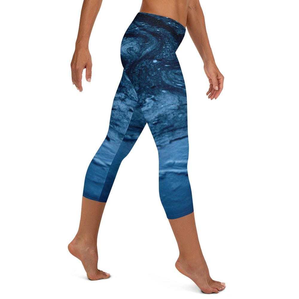 jiu jitsu gear BJJ apparel Ice Magma ~ Capri Leggings