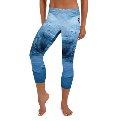 jiu jitsu gear BJJ apparel Ice Magma ~ Capri Leggings