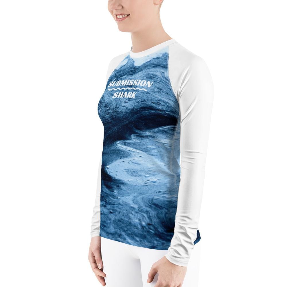 jiu jitsu gear BJJ apparel Ice Magma ~ Women's Rash Guard