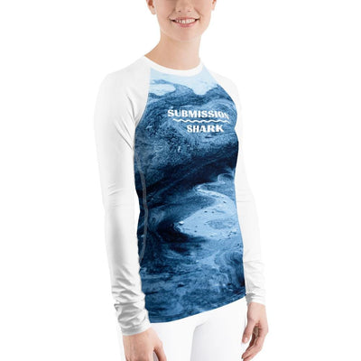 jiu jitsu gear BJJ apparel Ice Magma ~ Women's Rash Guard