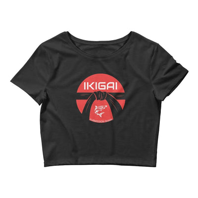 jiu jitsu gear BJJ apparel IKIGAI ~ Women’s Crop Tee