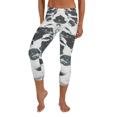 jiu jitsu gear BJJ apparel Ivory Oceans ~ Capri Leggings