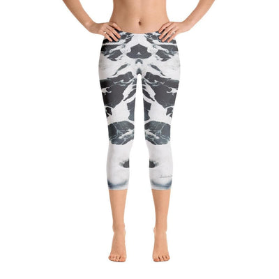 jiu jitsu gear BJJ apparel Ivory Oceans ~ Capri Leggings