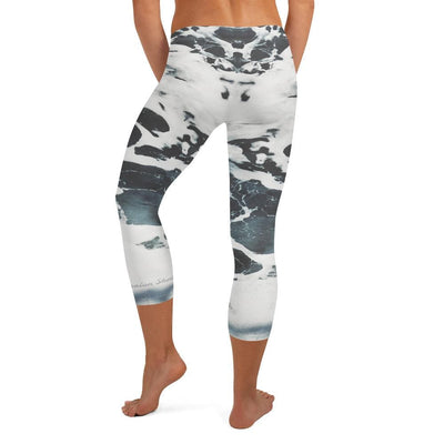 jiu jitsu gear BJJ apparel Ivory Oceans ~ Capri Leggings