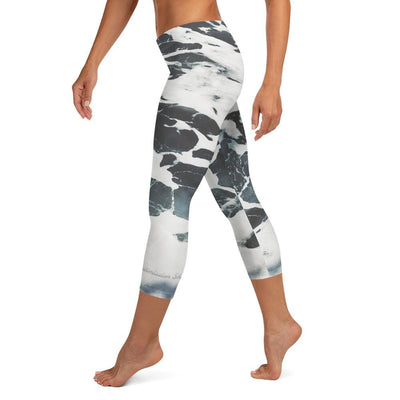 jiu jitsu gear BJJ apparel Ivory Oceans ~ Capri Leggings