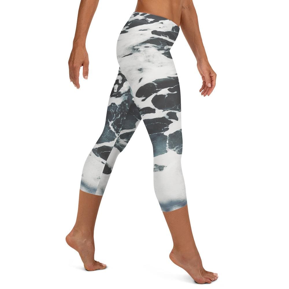 jiu jitsu gear BJJ apparel Ivory Oceans ~ Capri Leggings