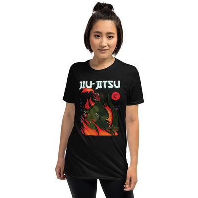 jiu jitsu gear BJJ apparel Jiu-Jitsu Kaiju ~ T-Shirt