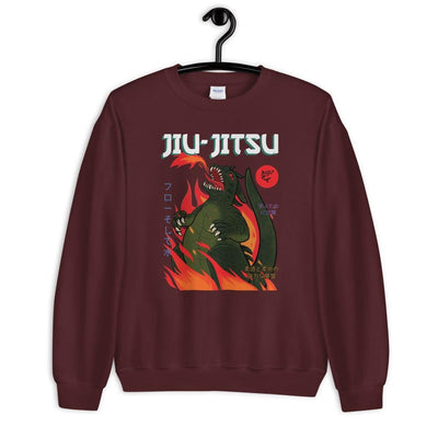 jiu jitsu gear BJJ apparel Jiu-Jitsu Kaiju ~ Unisex Sweatshirt