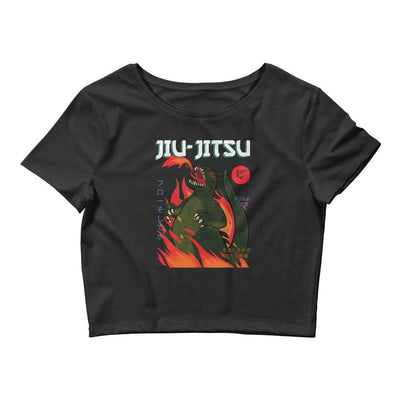 jiu jitsu gear BJJ apparel Jiu-Jitsu Kaiju ~ Women’s Crop Tee