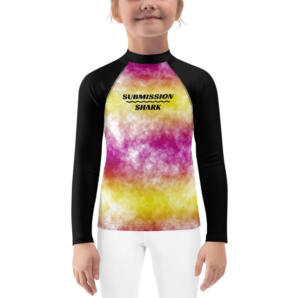 Kids Pink & Yellow BJJ Rash Guard (Joyful Jubilee) - Shop Now ...