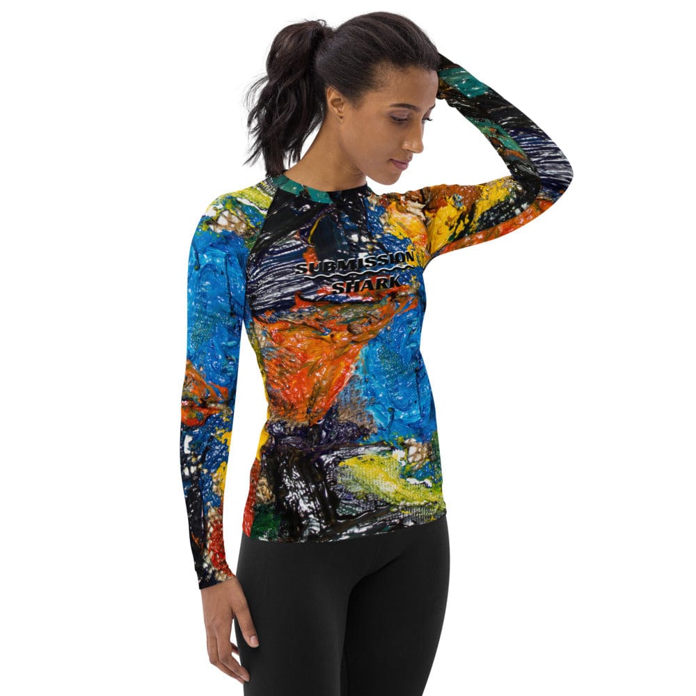 jiu jitsu gear BJJ apparel Karma Energy ~ Women's Rash Guard