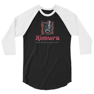 jiu jitsu gear BJJ apparel Kimura ~ 3/4 sleeve raglan shirt