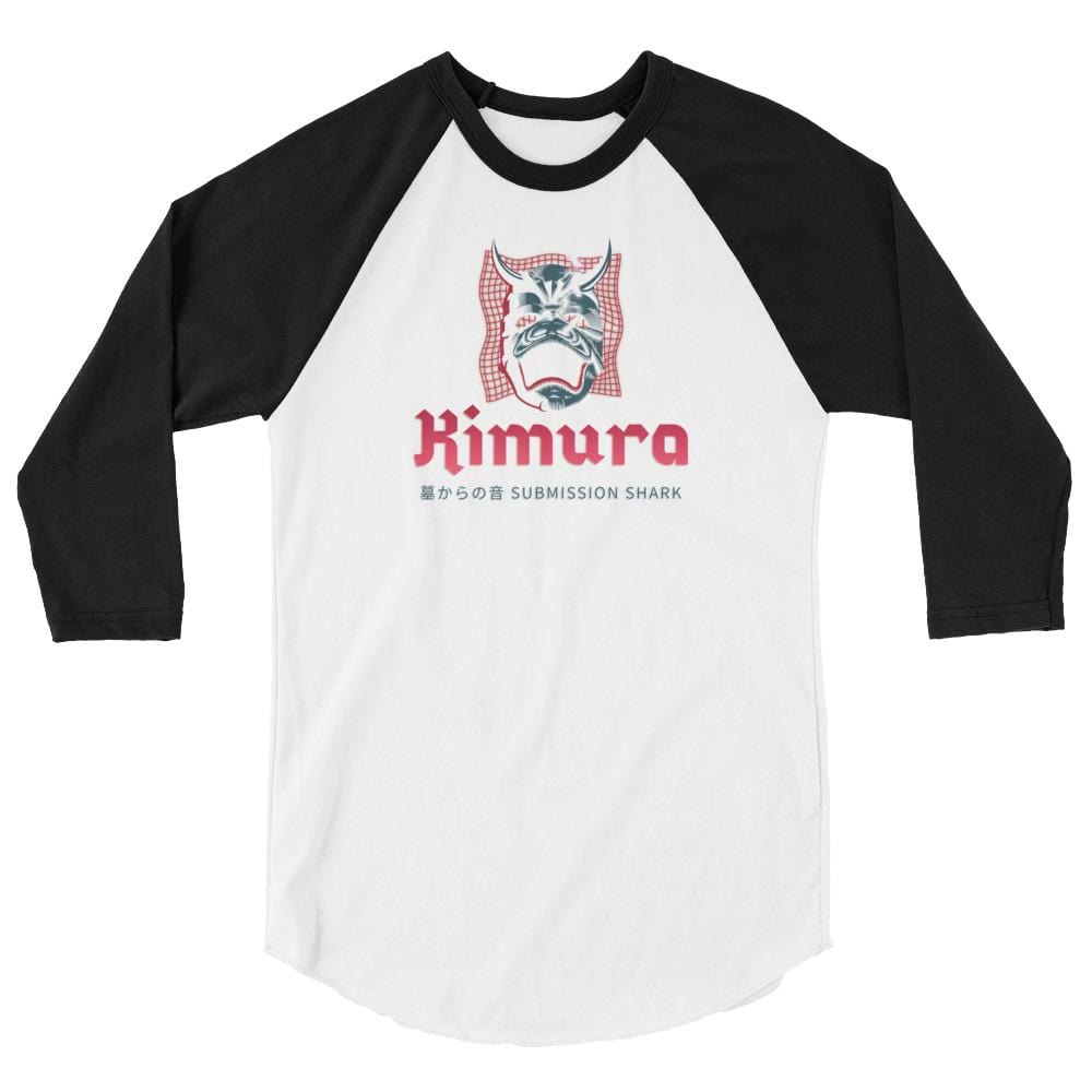 jiu jitsu gear BJJ apparel Kimura ~ 3/4 sleeve raglan shirt