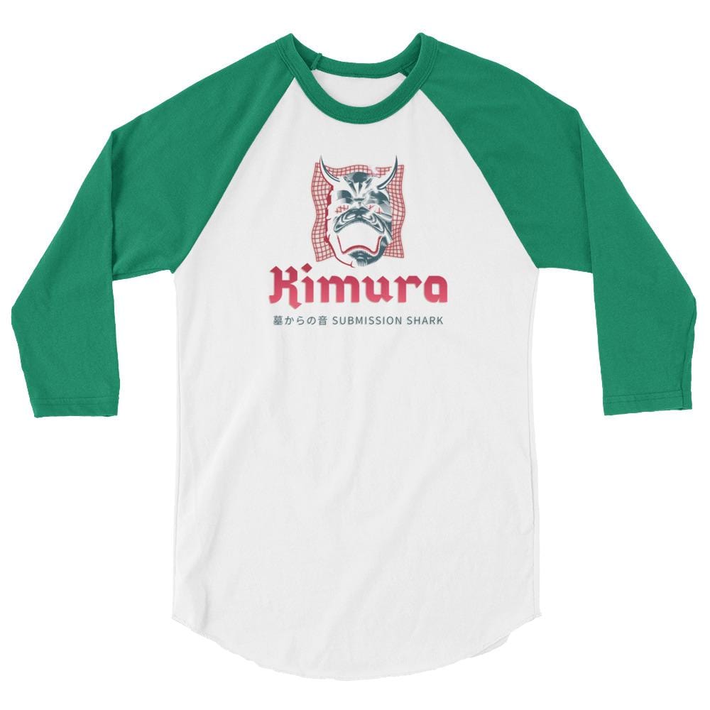 jiu jitsu gear BJJ apparel Kimura ~ 3/4 sleeve raglan shirt