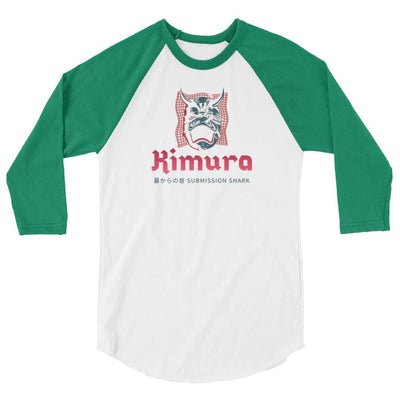 jiu jitsu gear BJJ apparel Kimura ~ 3/4 sleeve raglan shirt