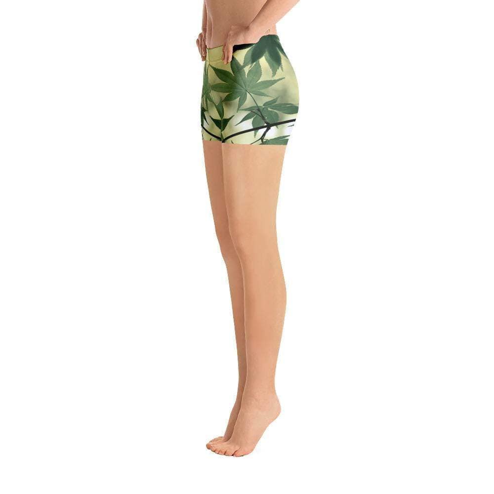 jiu jitsu gear BJJ apparel Legalize Leaf | Green Sports Shorts | Submission Shark