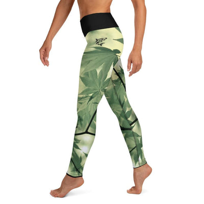 jiu jitsu gear BJJ apparel Legalize Leaf ~ High Waist Leggings