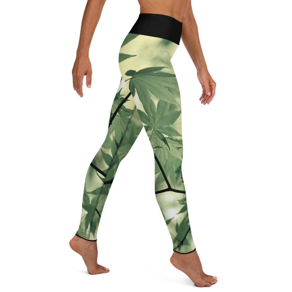 jiu jitsu gear BJJ apparel Legalize Leaf ~ High Waist Leggings