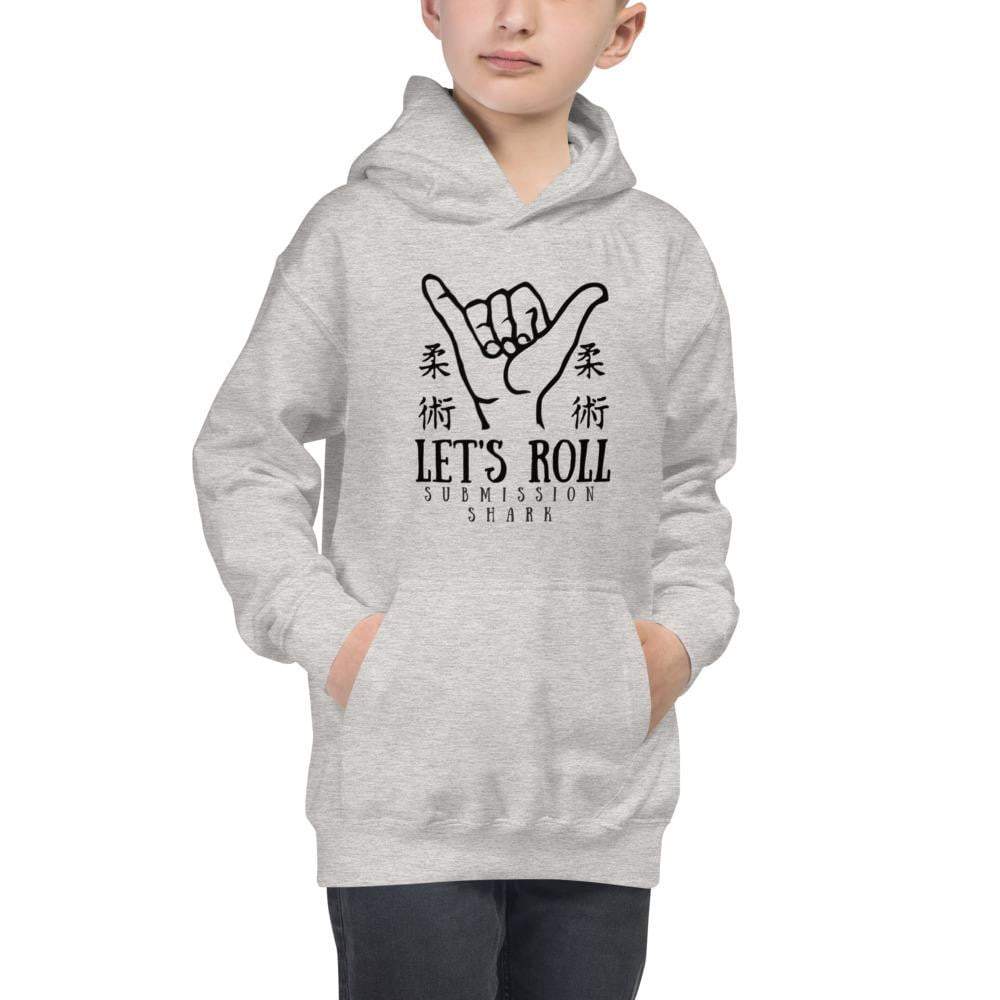 jiu jitsu gear BJJ apparel Let's Roll ~ Kids Hoodie
